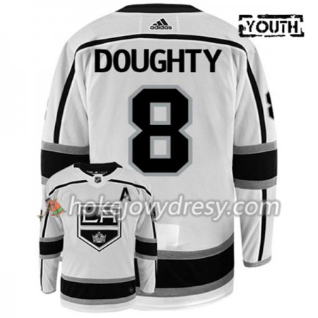 Dětské Hokejový Dres Los Angeles Kings DREW DOUGHTY 8 Adidas Bílá Authentic